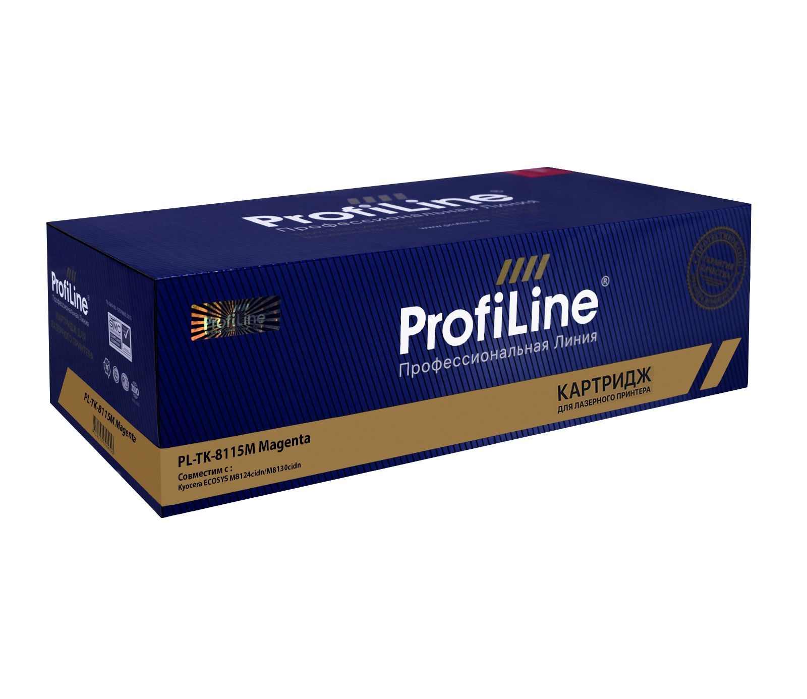 

Картридж лазерный ProfiLine PL-TK-8115M/PL_TK-8115M_M (TK-8115M/1T02P3BNL0), пурпурный, 6000 страниц, совместимый для Kyocera ECOSYS M8124cidn/M8130cidn