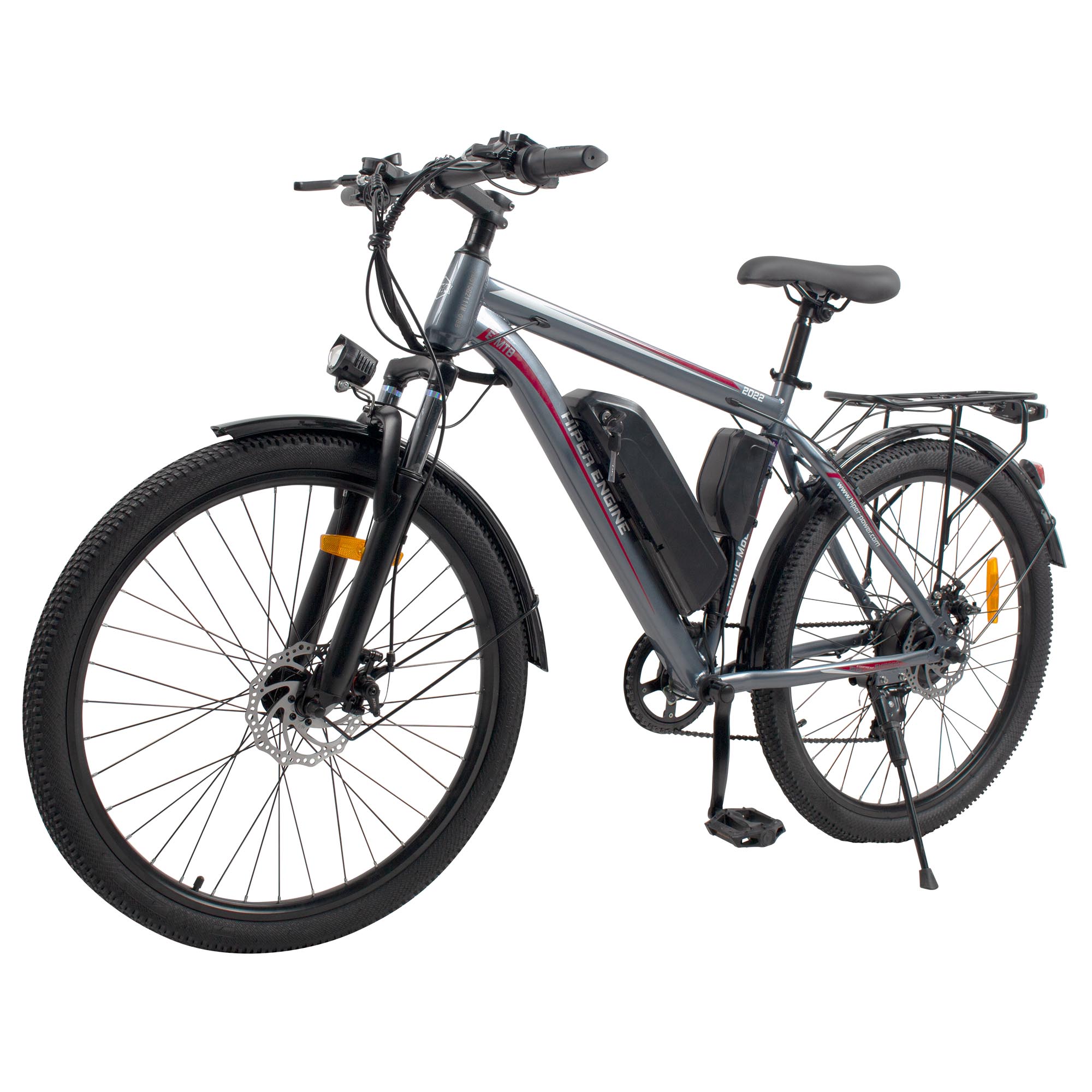 Электровелосипед HIPER Engine MTB S1, серый (HE-MTB-S1 Space Gray)