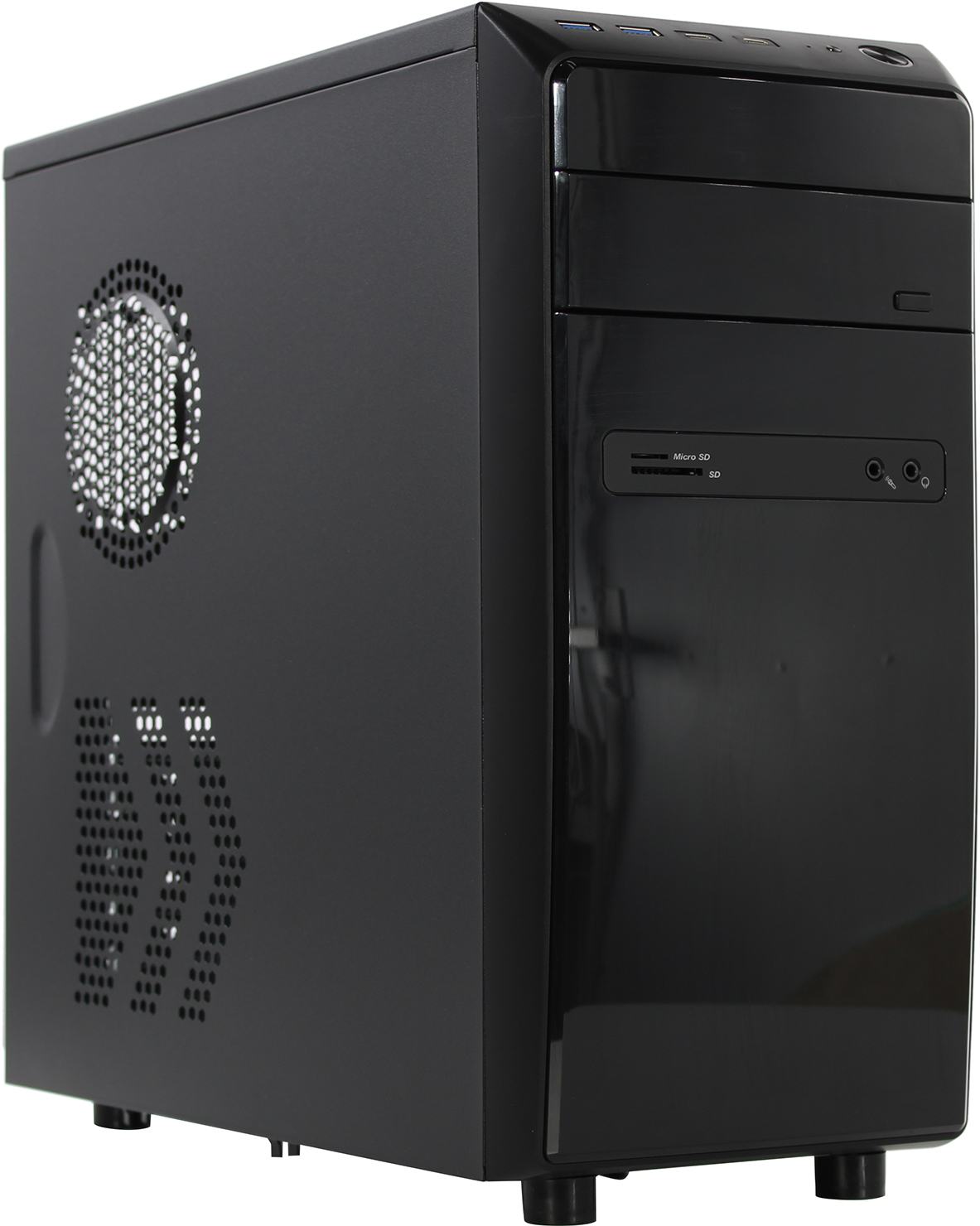 

Корпус PowerCool S6026-U3C-CR-500W , ATX, Midi-Tower, 2xUSB 3.0, черный, 500Вт (S6026-U3C-CR-500W ), S6026-U3C-CR-500W