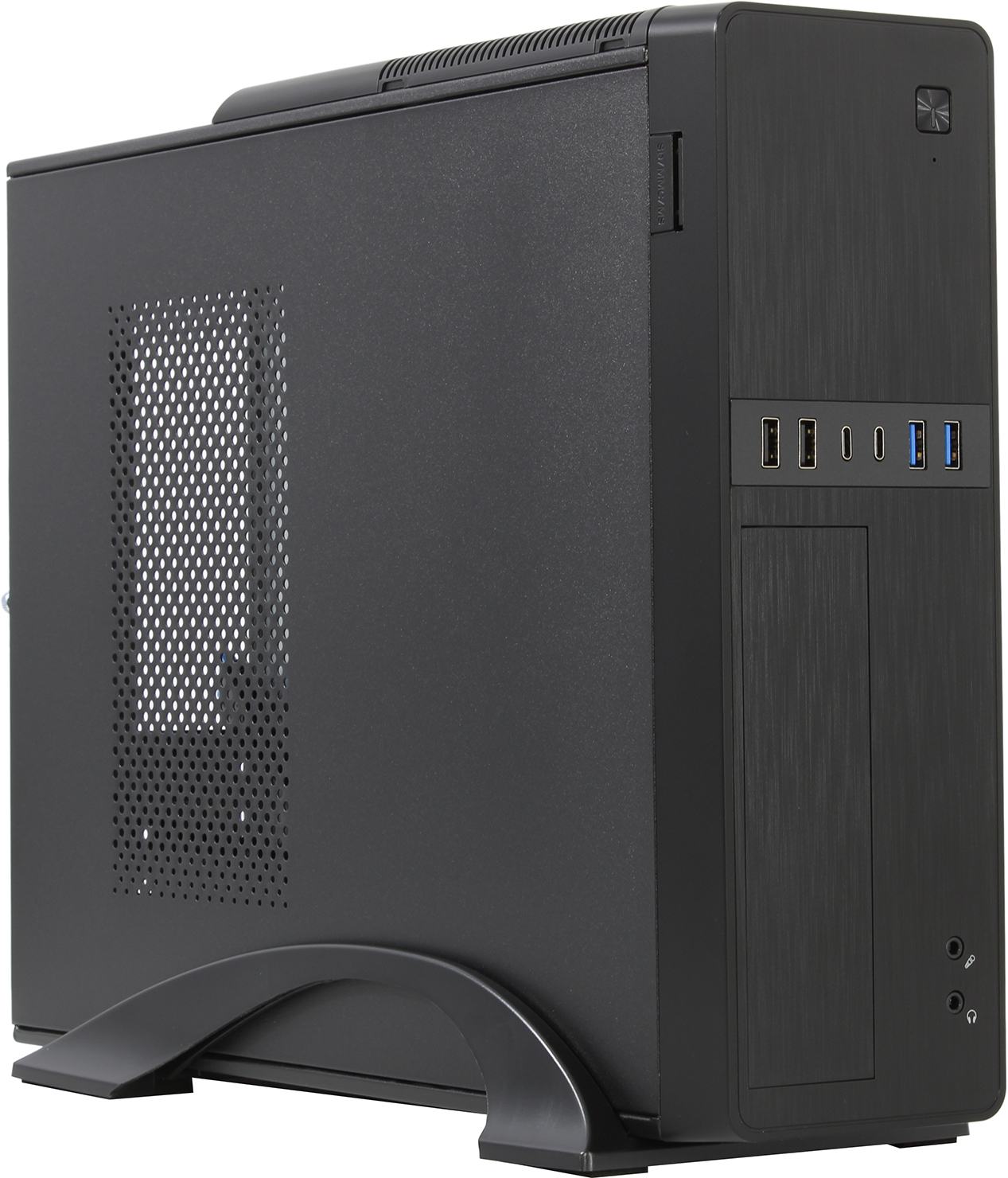

Корпус PowerCool S615-6UC-300W, Mini-ITX, Mini-Tower, 2xUSB 3.0, 2xUSB Type-C, черный, 300Вт (S615-6UC-300W), S615-6UC-300W