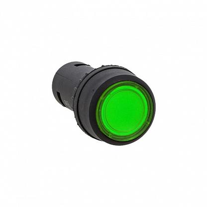 Кнопка плоская 22 мм, 1NO 1NC, зеленый, EKF PROxima SW2C-10D (sw2c-md-g)