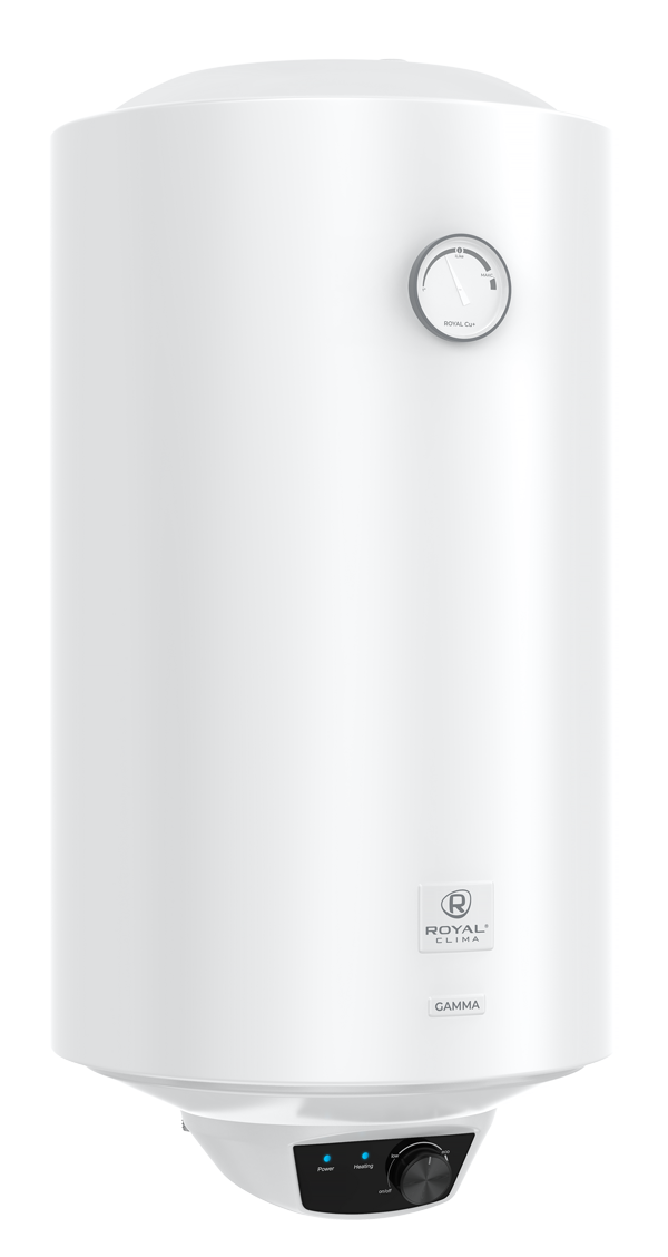 

Водонагреватель электрический накопительный 50л 1.5кВт, ROYAL Clima GAMMA RWH-GA50-RE, RWH-GA50-RE