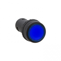 Кнопка плоская 22 мм, 1NO, синий, EKF PROxima SW2C-10D (sw2c-md-b)