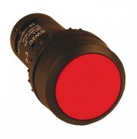 Кнопка плоская без фиксации 22 мм, 1NO 1NC, красный, EKF PROxima SW2C-11 (sw2c-11s-r)