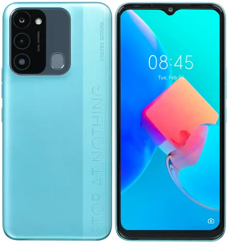 

Смартфон Tecno Spark 8C, 6.6" 720x1612 IPS, Unisoc Tiger T606, 4Gb RAM, 64Gb, 3G/4G, NFC, Wi-Fi, BT, 2xCam, 2-Sim, 5000 мА⋅ч, Micro-USB, Android 11 Go, бирюзовый, Spark 8C