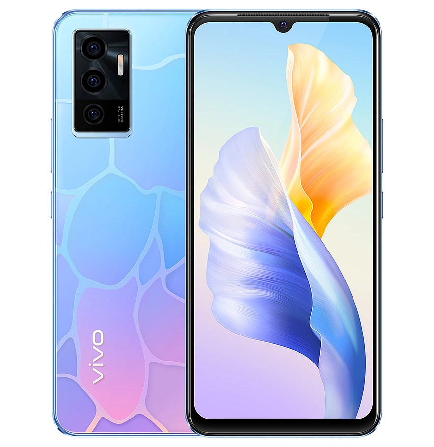 

Смартфон Vivo V23e, 6.44" 1080x2404 AMOLED, MediaTek Helio G96, 8Gb RAM, 128Gb, 3G/4G, NFC, Wi-Fi, BT, 3xCam, 2-Sim, 4.05 А·ч, USB Type-C, Android 11, голубой/розовый (V23e), V23e