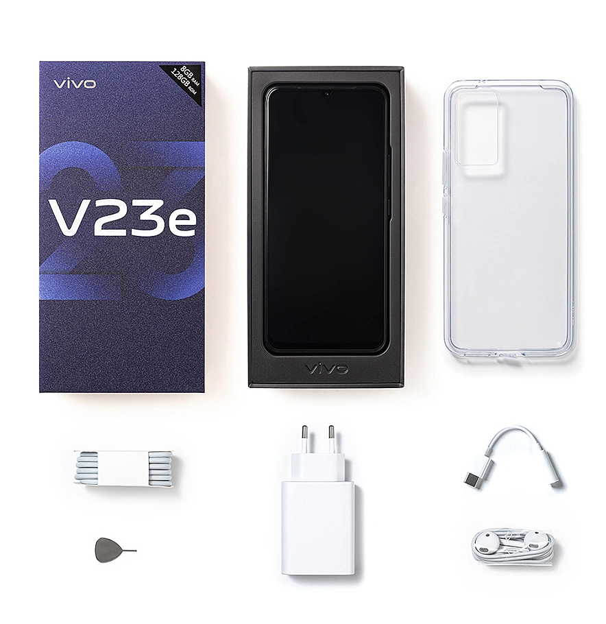 Смартфон Vivo V23e 8Gb/128Gb Android голубой/розовый (V23e), 1071837 купить  в Барнауле в интернет-магазине e2e4