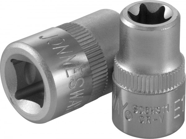 

Головка торцевая Jonnesway, шестигранная, 3/8', TORX Е14, высота 28мм (S06H314)