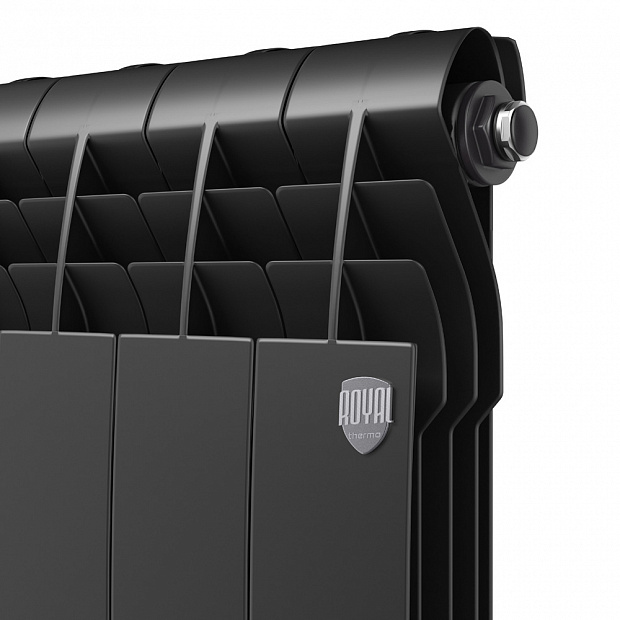 

Радиатор алюминиевый Royal Thermo Biliner Alum 4-секции, 500мм, черный графитовый