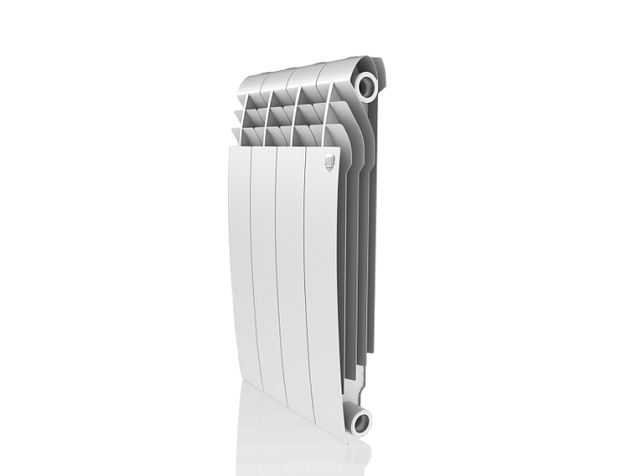 Радиатор биметаллический Royal Thermo Biliner 4-секции, 500мм, белый