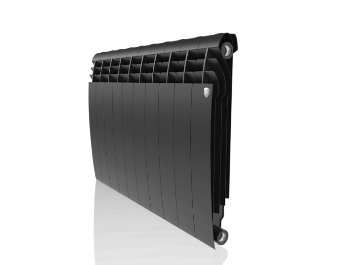 

Радиатор биметаллический Royal Thermo Biliner 10-секций, 500мм, черный графитовый