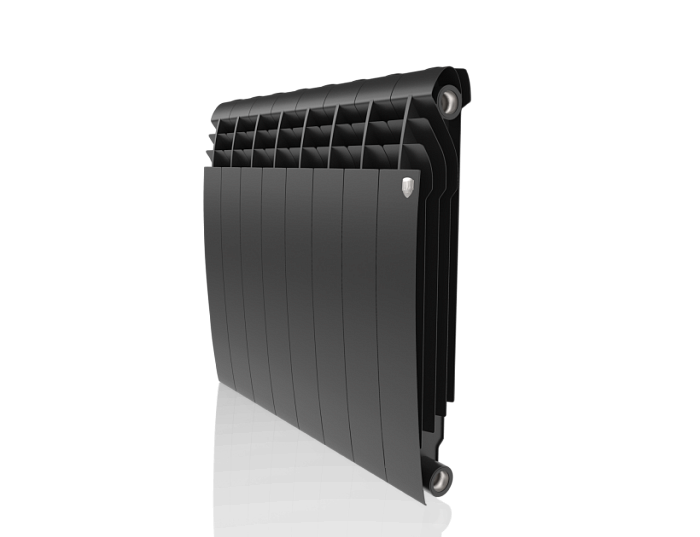 

Радиатор биметаллический Royal Thermo Biliner 8-секций, 500мм, черный графитовый