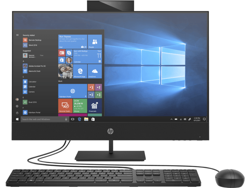 

Моноблок HP ProOne 440 G6 23.8" 1920x1080, Intel Celeron G5905T 3.3GHz, 4Gb RAM, 128Gb SSD, DVD-RW, Intel UHD Graphics, WiFi, BT, Cam, W10Pro, черный, клавиатура, мышь (44F09ES), 440 G6