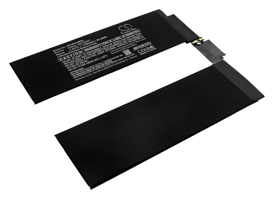 

Аккумулятор CameronSino CS-IPA198SL, 3.8V, 7700mAh, Li-pol для Apple iPad Pro 11, iPad Pro 11 2018 3rd Gen, A1980, A2013, A1934, A1979, iPad 8.3, CS-IPA198SL