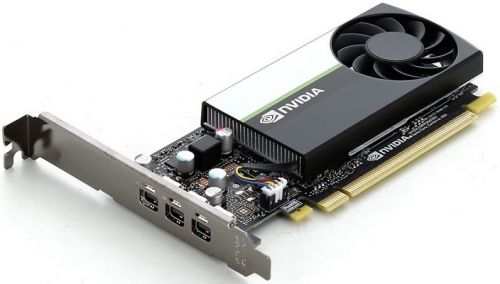 Видеокарта DELL NVIDIA Quadro T400, 2Gb DDR6, 64bit, PCI-E, 3miniDP, Retail (490-BGZT) - фото 1