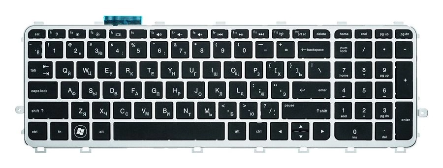 

Клавиатура Pitatel для ноутбука HP Pavilion m6-1000, черный, KB-1549R