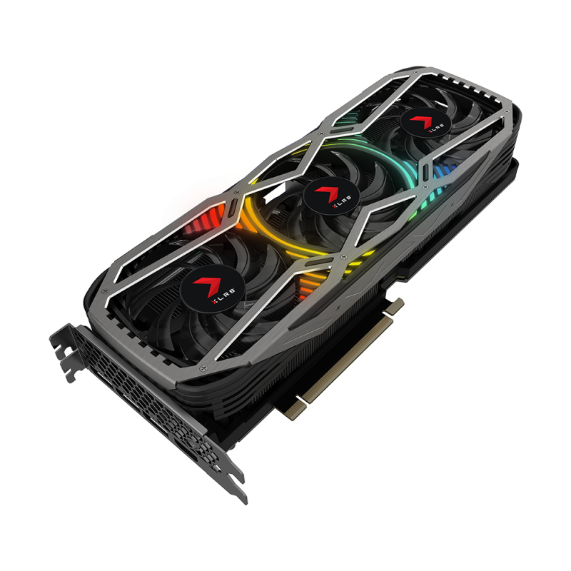 

Видеокарта PNY NVIDIA GeForce RTX 3070Ti XLR8 Gaming REVEL , 8Gb DDR6X, 256bit, PCI-E, HDMI, 3DP, Retail (VCG3070T8TFXPPB), XLR8 Gaming REVEL