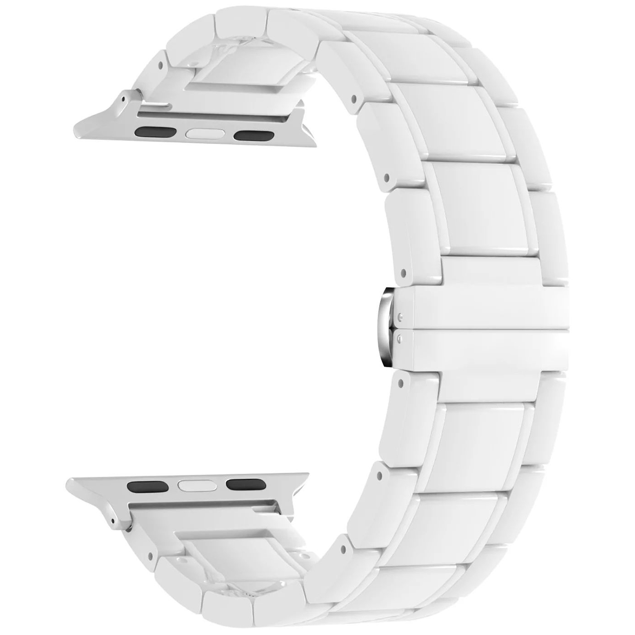 

Ремешок LYAMBDA для Apple Watch, 42-44 мм, керамический, белый (DS-APG-06-44-WW)