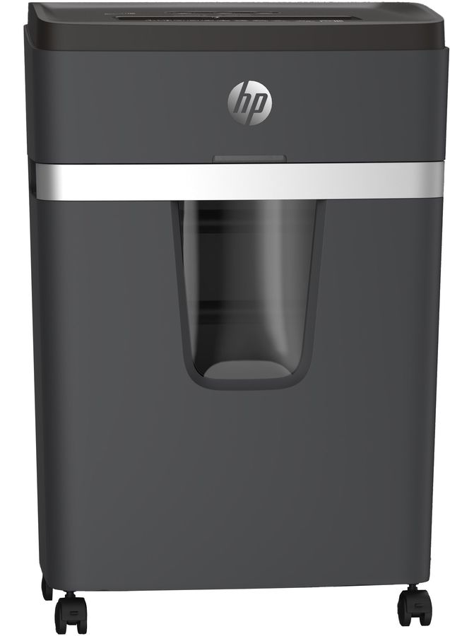 

Шредер HP Pro 18CC, секретность P-4, 160 см/мин., фрагменты - 4мм x 3.5см, 25л, 18 листов, скрепки, скобы, карты, черный/серебристый (2813), 18CC