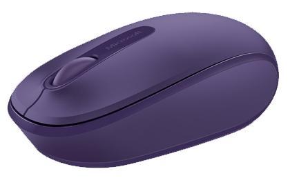 Мышь беспроводная Microsoft Mobile 1850, оптическая светодиодная, Wireless, USB, фиолетовый (U7Z-00044)