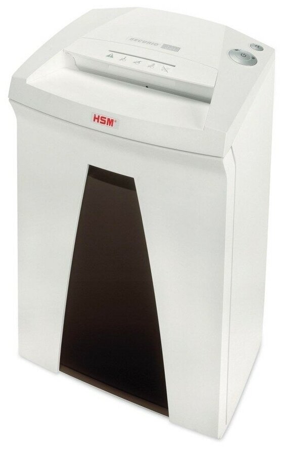 

Шредер HSM Securio B24-4.5x30, секретность 3/P-4, 390 см/мин., перекрестный - 4.5 мм x 3 см, объем 34 л, кол-во листов до 16 шт., скрепки, скобы, карты, CD, белый (1783111), B24-4.5x30