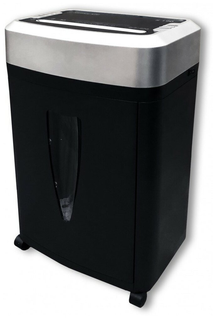 

Шредер Office Kit S190 (2x2), секретность P-6, 210 см/мин., перекрестный - 2 мм x 2 мм, объем 20 л, кол-во листов до 7 шт., черный/серебристый (OK0202S190), S190 (2x2)