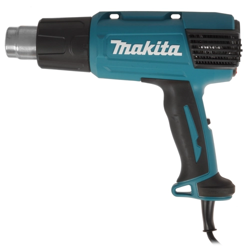 Фен строительный Makita HG6530VK, сетевой, 2 кВт, от 50°C, до 650°C, до 500 л/м, кейс (HG6530VK)