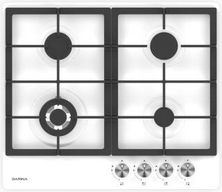 

Газовая варочная панель DARINA 1T3 BGM 341 08 W, 4 конфорки, белый (1T3 BGM 341 08 W), 1T3 BGM 341 08 W