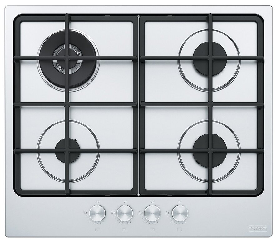 

Газовая варочная панель Franke Better FHSM 604 3G DC XS C 4 конфорки, серебристая ( FHSM 604 3G DC XS C), FHSM 604 3G DC XS C