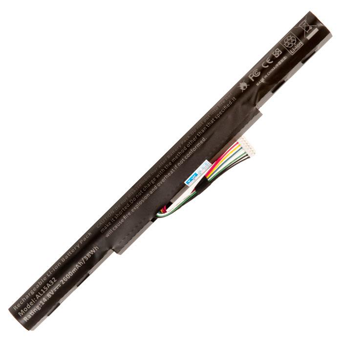 

Аккумуляторная батарея AL15A32 для Acer E5-573G - серия, 14.8V, 2600mAh, черный, AL15A32