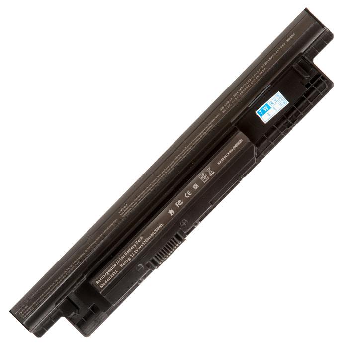 

Аккумуляторная батарея для Dell Inspiron 3521 (15-3521, 15-5521, 17-3721, MR90Y-6), 11.1V, 5200mAh, черный, 0