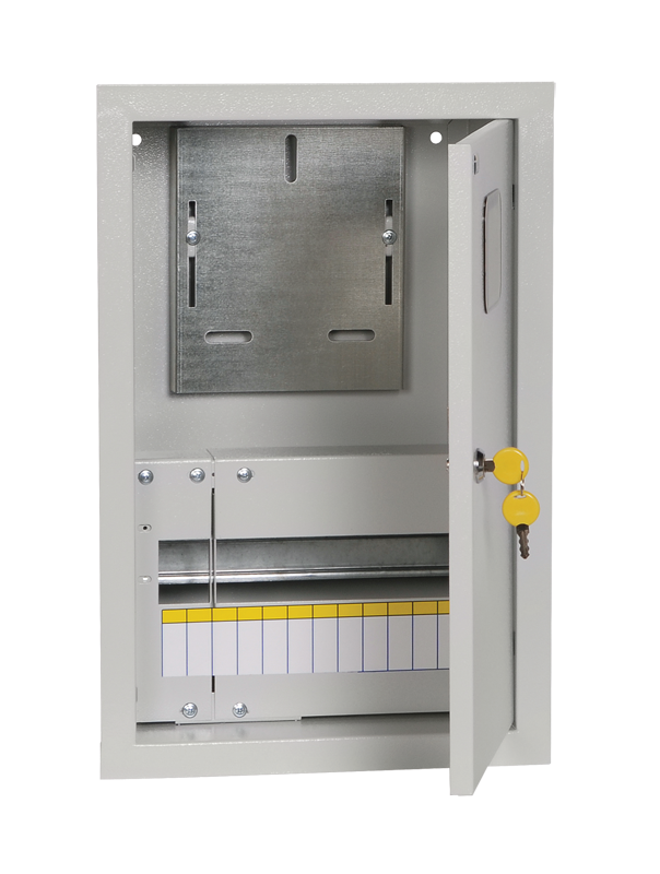 Корпус металлический 48 см x 16.5 см x 32 см, IP31, IEK ЩУРв-1/12зо-1