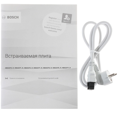 Встраиваемый электрический духовой шкаф bosch hbg537eb0r