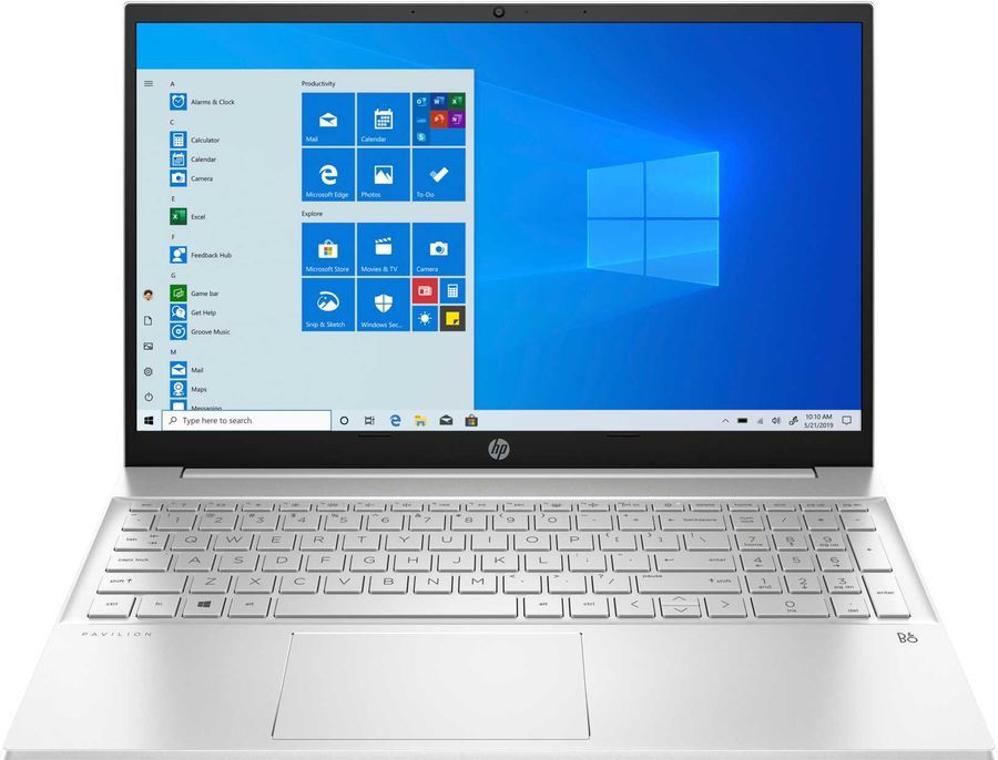 

Ноутбук HP Pavilion 15-eh1021ur 15.6" 1920x1080, Touch, AMD Ryzen 7 5700U 1.8GHz, 16Gb RAM, 512Gb SSD, WiFi, BT, Cam, W10, серебристый (3E3R9EA) плохая упаковка, 15-eh1021ur