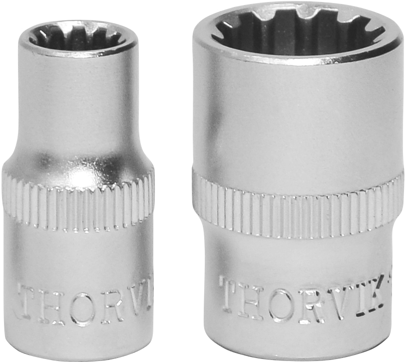 

Головка торцевая Thorvik Multiprof, 13мм, 1/4", высота 25мм (MP01413)