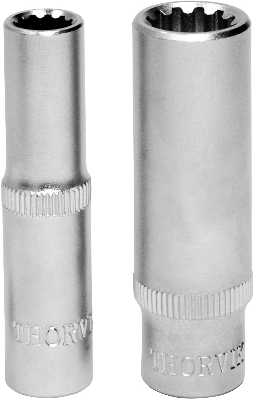 

Головка торцевая Thorvik Multiprof, глубокая, 8мм, 1/4", высота 50мм (MP11408)