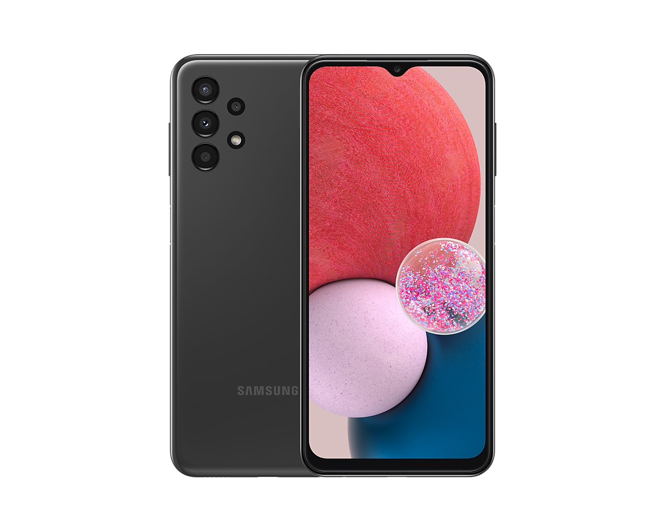 

Смартфон Samsung Galaxy A13, 6.6" 1080x2408 PLS, Samsung Exynos 850, 4Gb RAM, 128Gb, 3G/4G, NFC, Wi-Fi, BT, 4xCam, 2-Sim, 5000mAh, USB Type-C, Android 12, черный (SM-A135FZKKSKZ), Galaxy A13