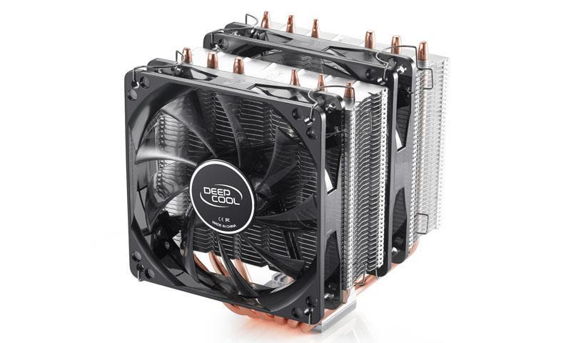 

Кулер для процессора DeepCool NEPTWIN V2 для Socket 115x/2011/2011-3/1356/1366/775/AM4/AM2+/AM3/AM3+/FM1/FM2/FM2+/AM2, 120мм, 1500rpm, 30 дБ, 150W, 4-pin PWM, Al+Cu, Blue LED, NEPTWIN V2