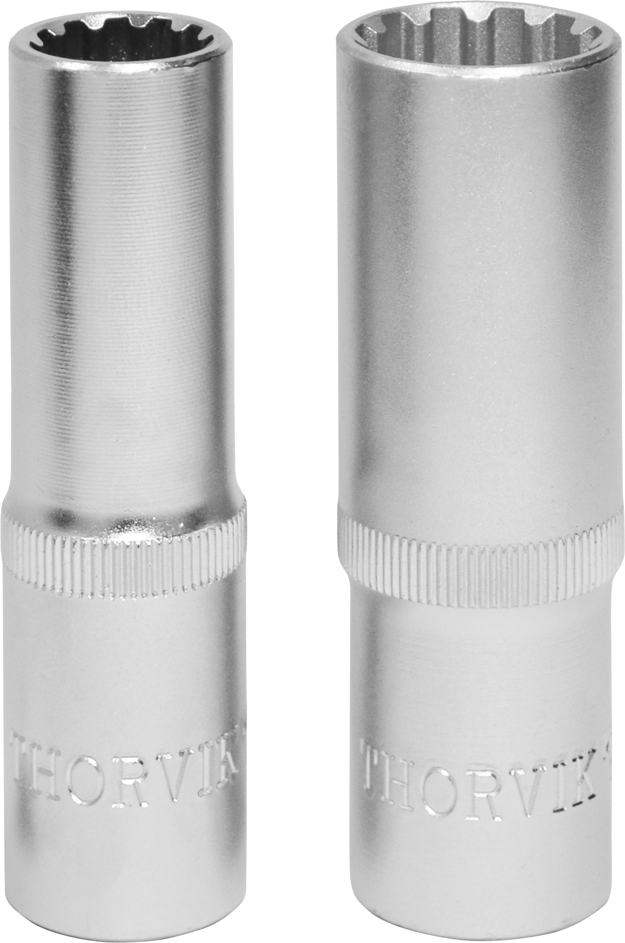 

Головка торцевая Thorvik Multiprof, глубокая, 19мм, 1/2", высота 77мм (MP11219)