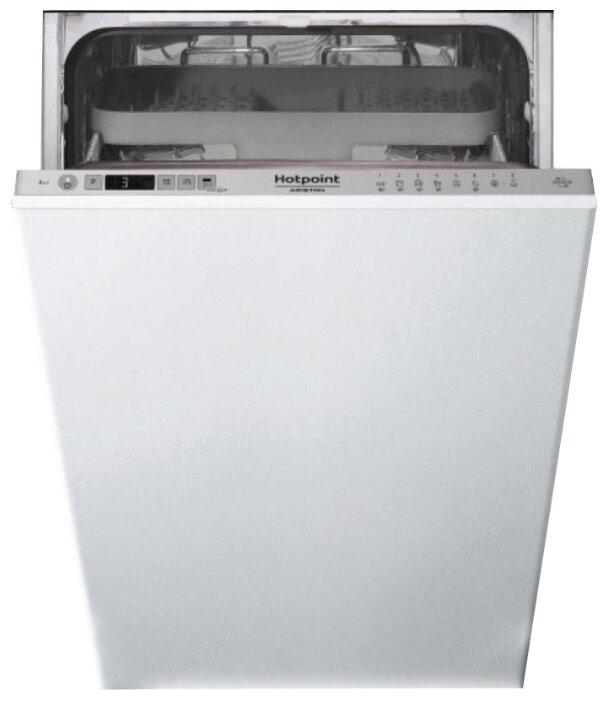 

Посудомоечная машина узкая Hotpoint-Ariston HSIO 3T235 WCE, белый, HSIO 3T235 WCE