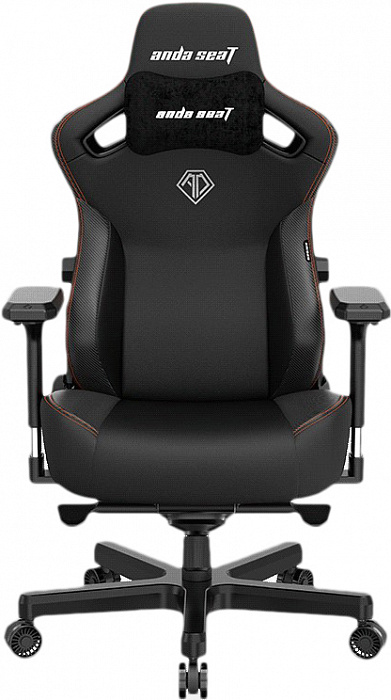 Кресло игровое Anda Seat Kaiser 3, черный (AD12YDC-XL-01-B-PVC)