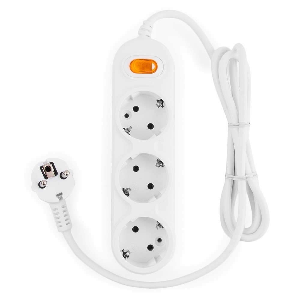

Удлинитель PowerCube, 3-розетки, 5м, белый (PC-1-5М)