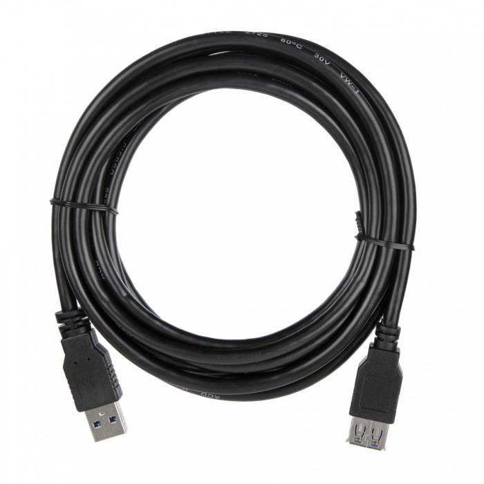 

Кабель-удлинитель USB(Am)-USB(Af), 3м, черный ACD (ACD-U3AAF-30L)