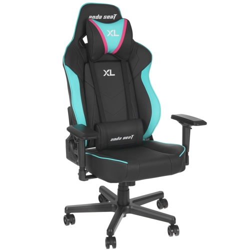 

Кресло игровое Anda Seat Excel Edition, черный/бирюзовый (AD19-07-BSV-PV), Excel Edition