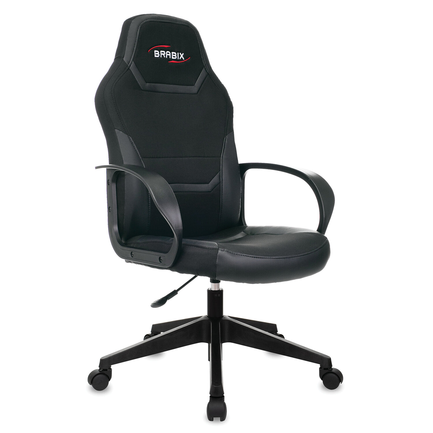 

Кресло игровое Brabix Alpha GM-018, черный (GM-018_532636), GM-018