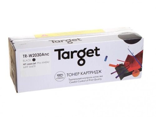 

Картридж лазерный Target TR-W2030Anc (W2030A), черный, 2400 страниц, совместимый для LaserJet Pro M454dn/M454dw/M479fdw/M479fnw/M479dw/M479fdn без чипа