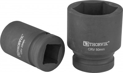 

Головка торцевая Thorvik, шестигранная, 75мм, 1" (LSWS00175)