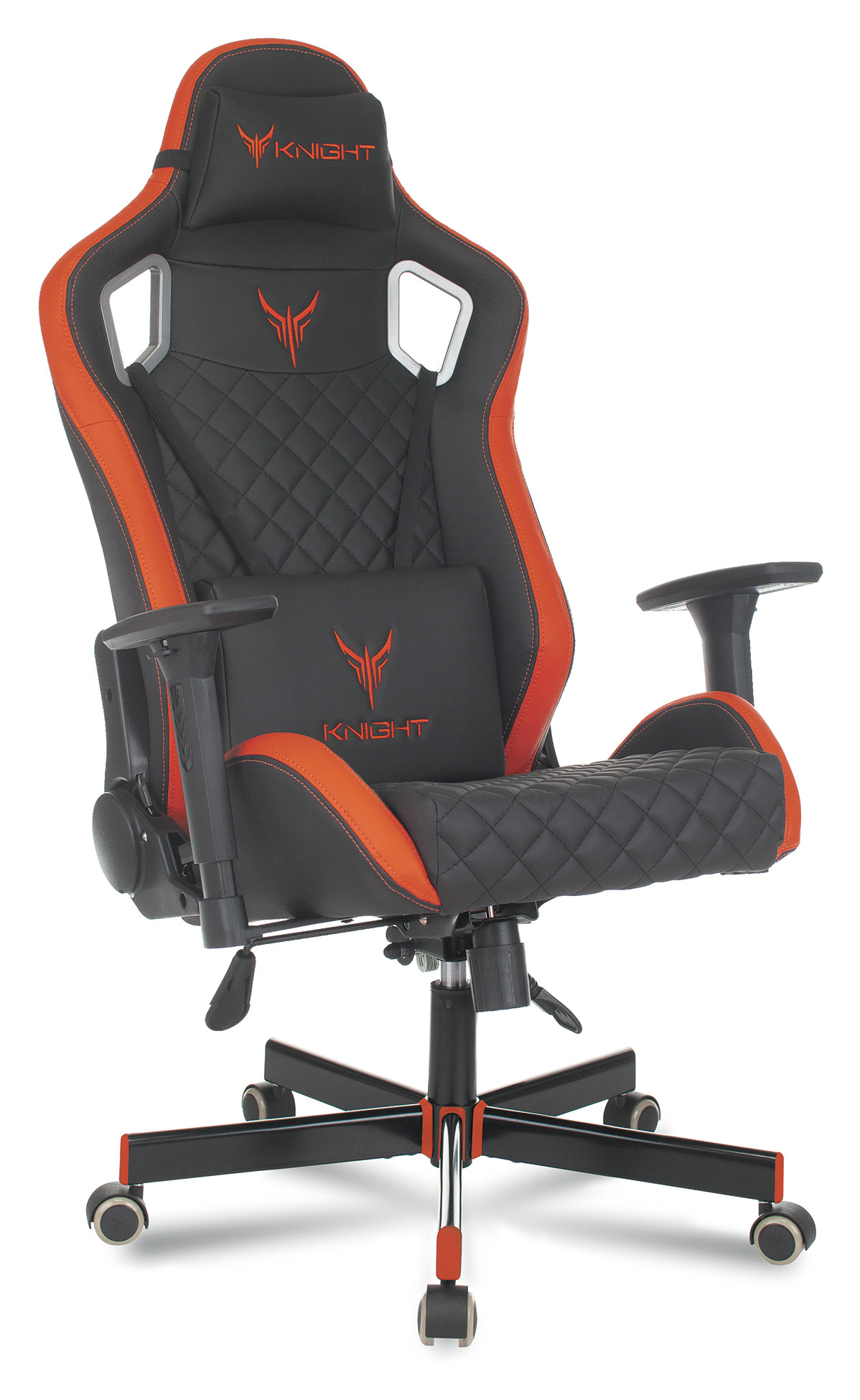 

Кресло игровое Бюрократ Knight Outrider, черный/красный (KNIGHT OUTRIDER BR), Outrider