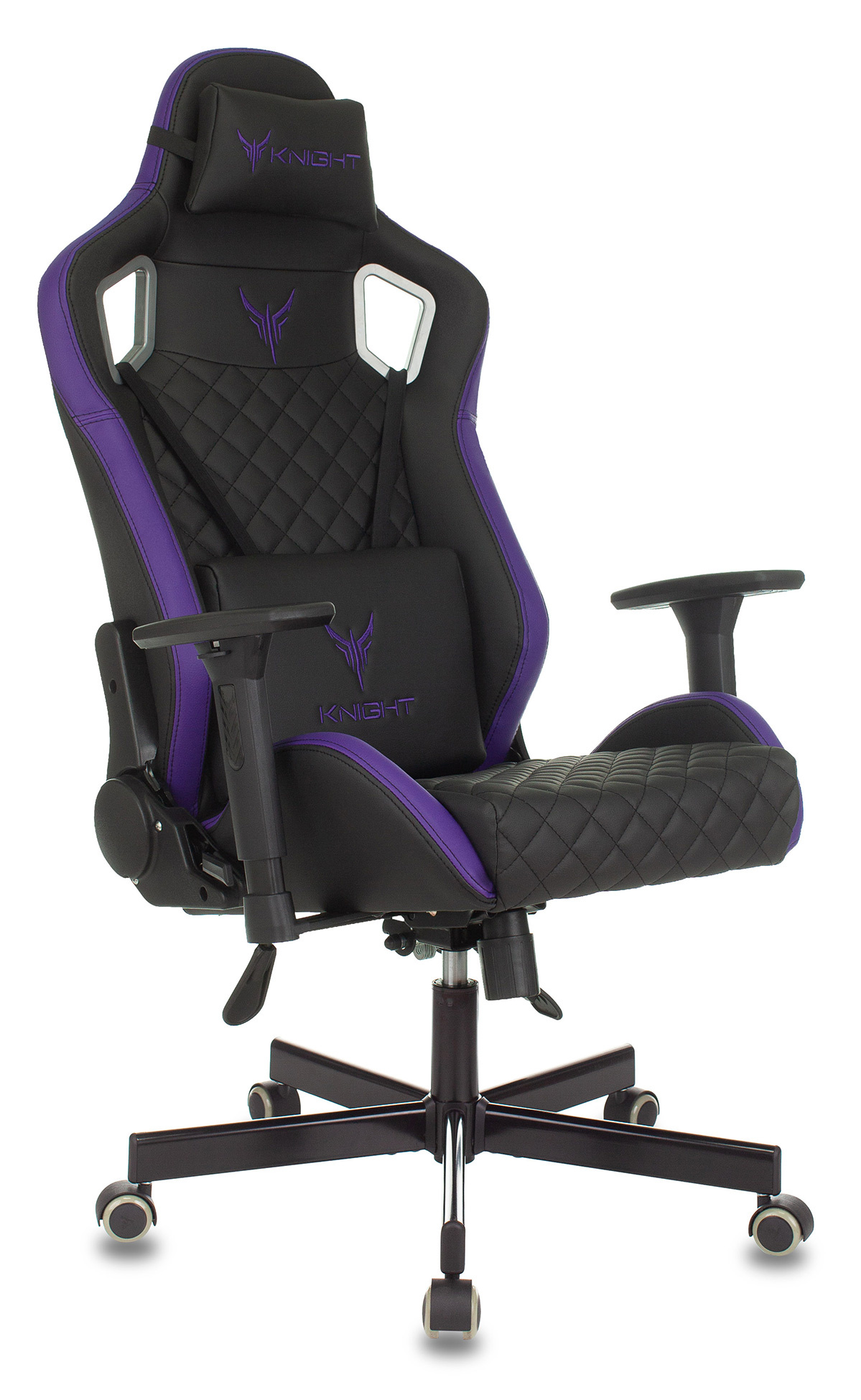 

Кресло игровое Бюрократ Knight Outrider, черный/фиолетовый (KNIGHT OUTRIDER BV), Outrider