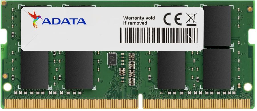 

Память DDR4 SODIMM 4Gb, 2666MHz, CL19, 1.2 В, ADATA (AD4S26664G19-BGN)